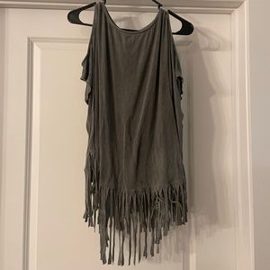 fringe blouse
